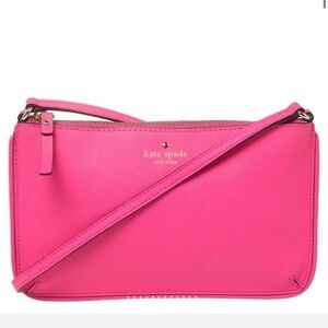 kate spade Hot Pink Saffiano Crossbody Bag